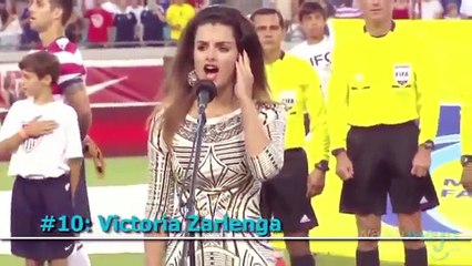 Top 10 American National Anthem Performance Fails
