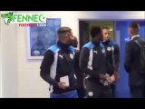 Mahrez parle avec Slimani en arabe ( Arwah tchouf el stade )