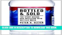 New Book Bottled and Sold: The Story Behind Our Obsession with Bottled Water