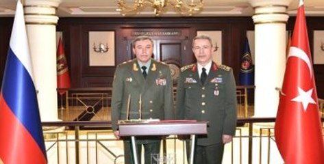 Rus ve Türk Genelkurmay Başkanları İletişim Kanalı Kurma Konusunda Anlaştılar