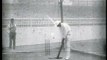 Prince Ranjitsinhji Practising Batting at the Nets (1897) Cricket History Videos