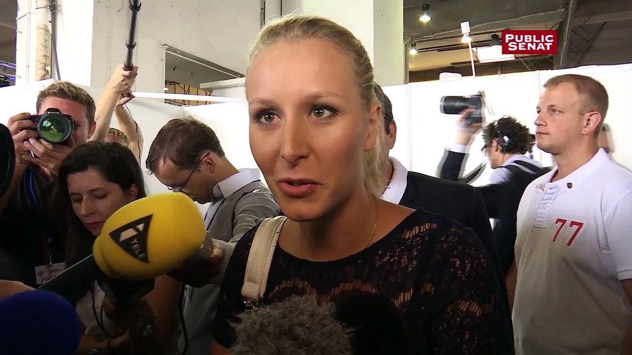 Marion Marechal-Le Pen : "Je suis 100% derrière Marine Le Pen. Je suis son petit soldat dans le cadre politique"