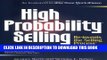 New Book High Probability Selling