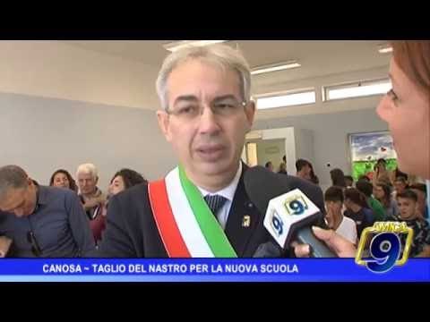 Canosa | Taglio del nastro per la nuova scuola, ospiterà il liceo