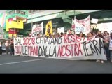 Napoli - Chiaiano protesta contro la nuova discarica (17.09.16)