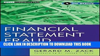 Collection Book Financial Statement Fraud: Strategies for Detection and Investigation