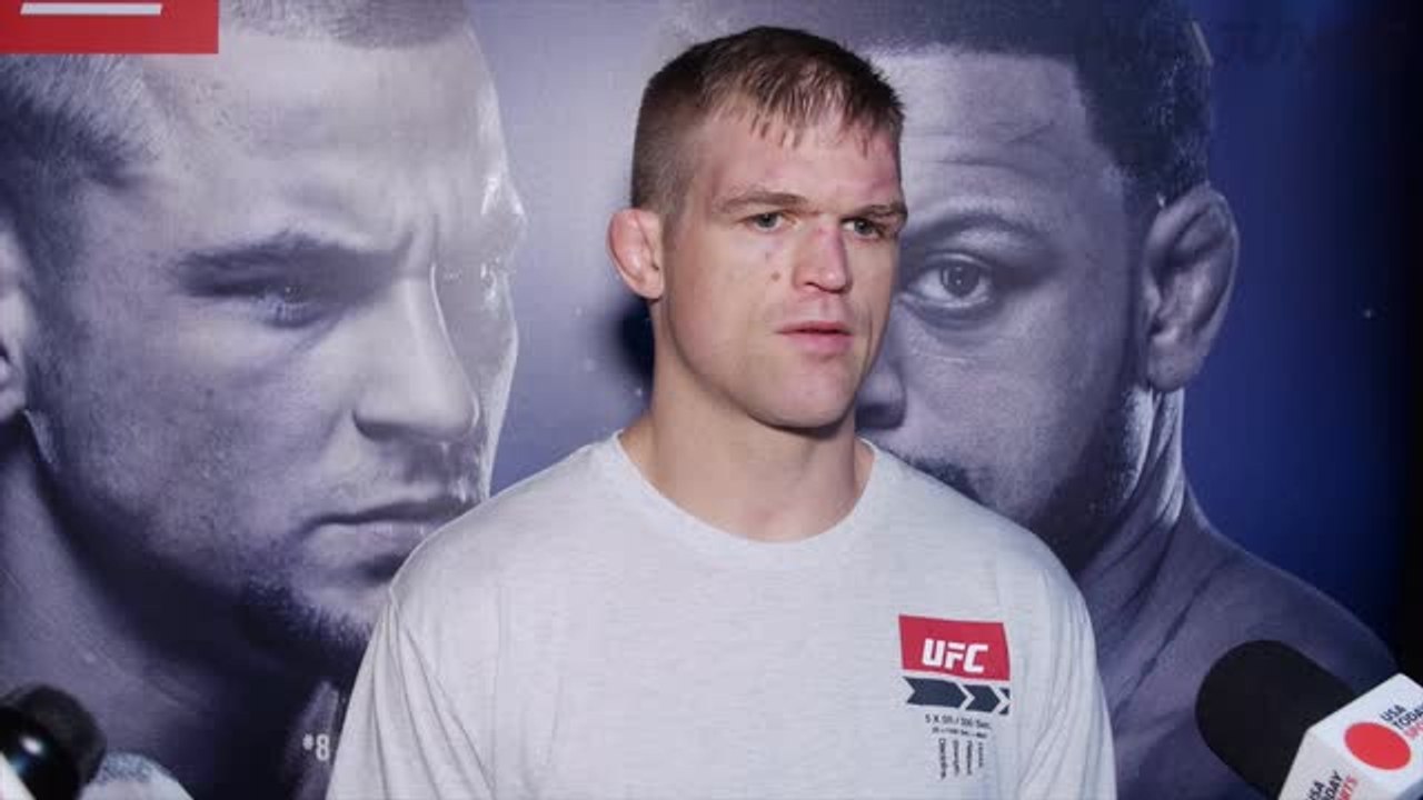 Evan Dunham UFC Fight Night 94 post-fight interview