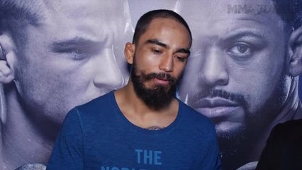 Скачать видео: Jose Quinonez UFC Fight Night 94 post-fight interview