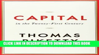 New Book Capital in the Twenty First Century