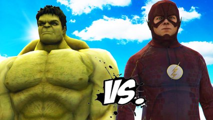 THE HULK VS THE FLASH - EPIC SUPERHEROES BATTLE | DEATH FIGHT