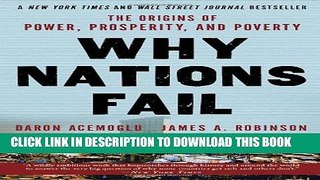 Collection Book Why Nations Fail: The Origins of Power, Prosperity, and Poverty