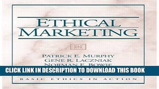 New Book Ethical Marketing