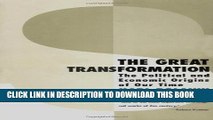 Collection Book The Great Transformation: The Political and Economic Origins of Our Time