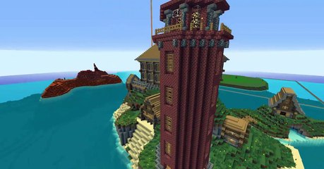 [MINECRAFT] Présentation de mon île sur Anarchy Land sur Unplugged-Craft