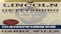 New Book Lincoln at Gettysburg: The Words that Remade America (Simon   Schuster Lincoln Library)