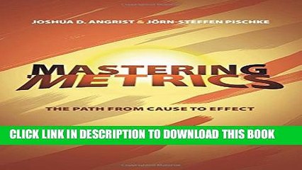 Collection Book Mastering  Metrics: The Path from Cause to Effect