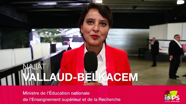 Najat Vallaud-Belkacem revient sur le rôle des Universités de l'Engagement