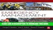 Collection Book Introduction to Emergency Management, Fifth Edition