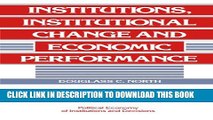 Collection Book Institutions, Institutional Change and Economic Performance (Political Economy of