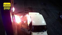 Çakmakla şaka yapan adam benzin istasyonunu yaktı #Benzin