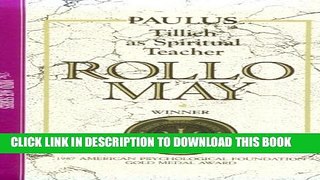 Collection Book Paulus: Tillich As Spiritual Teacher