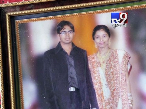 Suspecting affair, man throws wife from terrace in Ahmedabad - Tv9 Gujarati