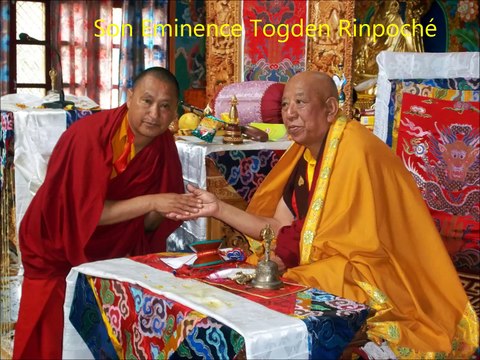 Drubpon Tharchin Rinpoche représentant de Sa Sainteté Chetsang en France