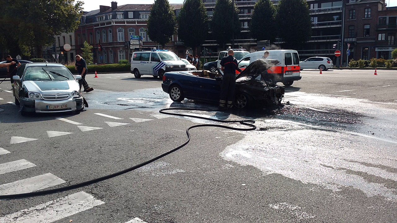 Accident à Mons