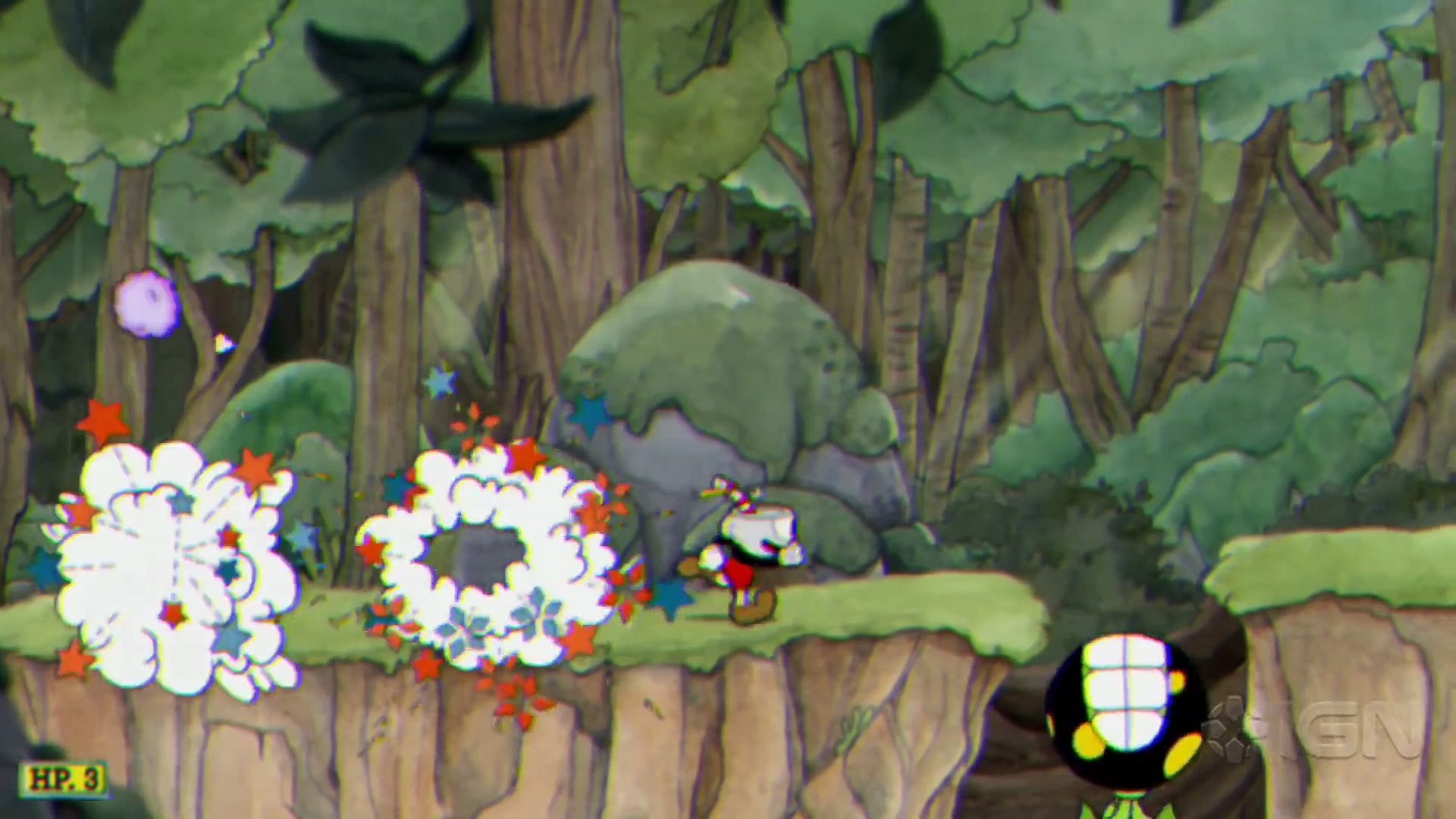 ⁣Cuphead Platforming Gameplay Reveal