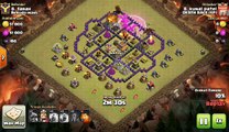 10 Level 3 Dragons Level 10 Barbarian King 3 Minutes Full Time War Attack Clash Of Clans