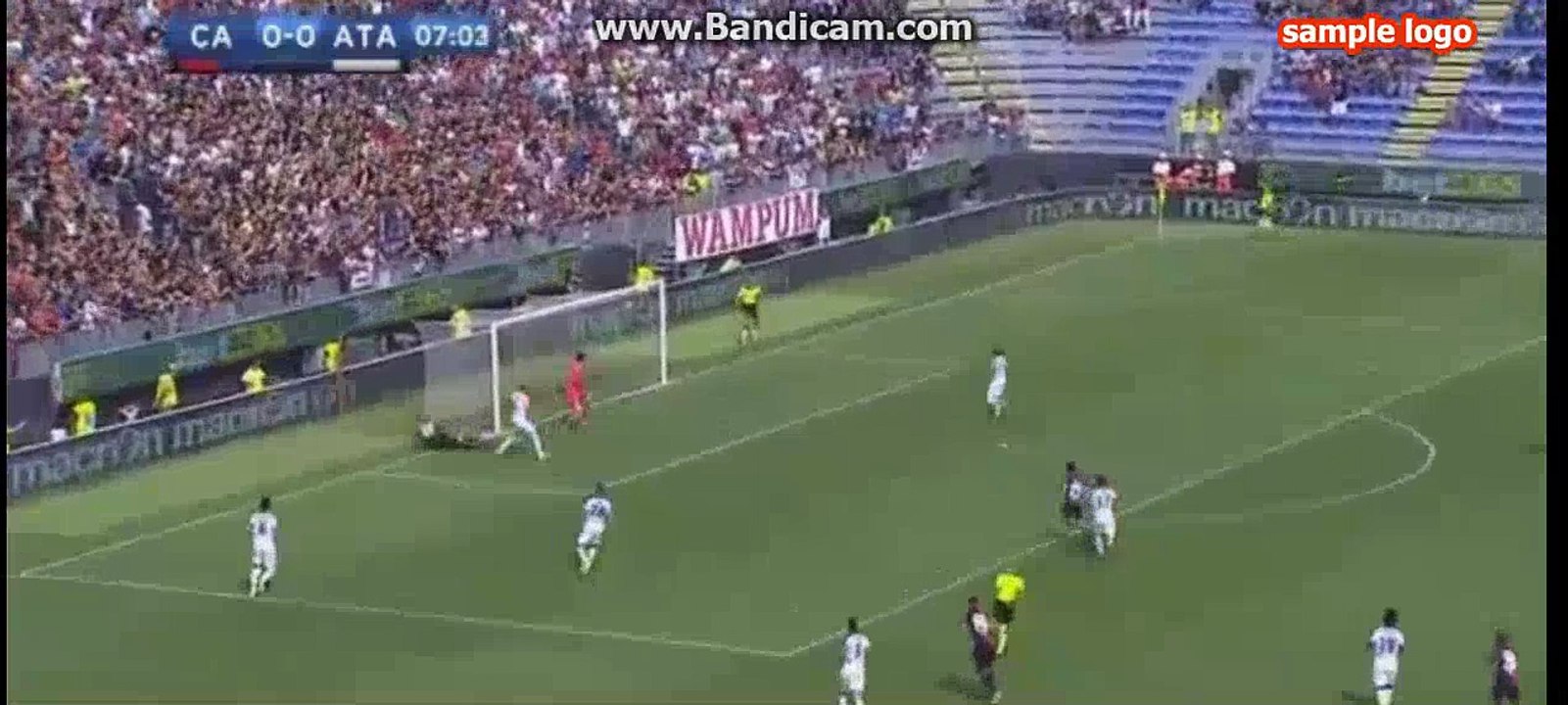 Marco Borriello Goal HD - Caligar 1-0 Atalanta - 18-09-2016 HD