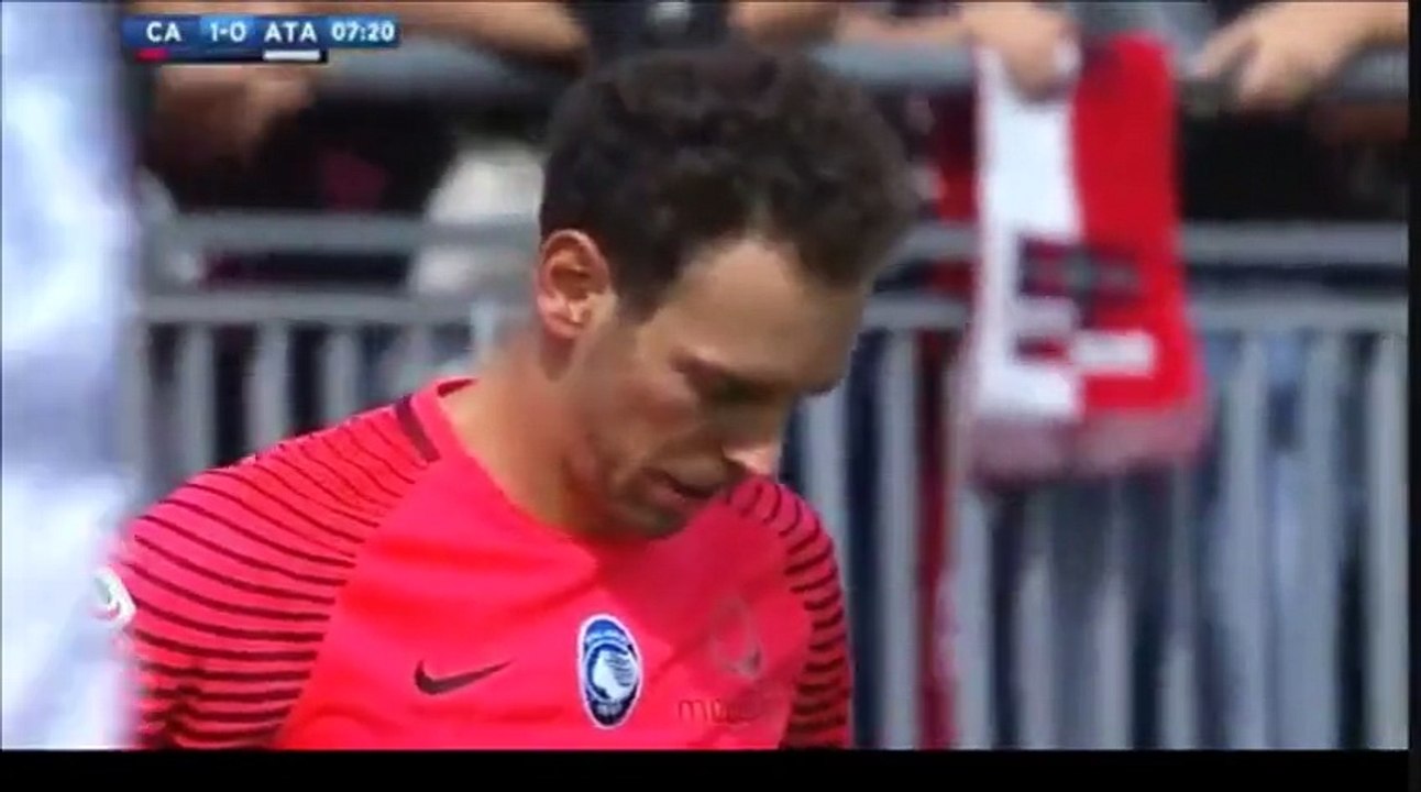 Marco Borriello Goal HD - Cagliari 1-0 Atalanta 18.09.2016