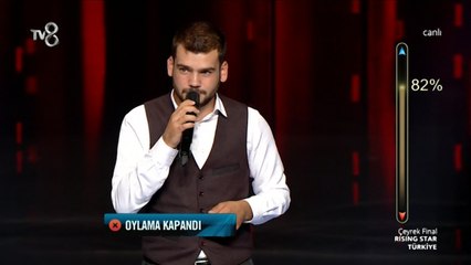 Ozancan Demir 'Cemilemin Gezdiği Dağlar' Çeyrek Final - Rising Star Türkiye 7 Eylül 2016