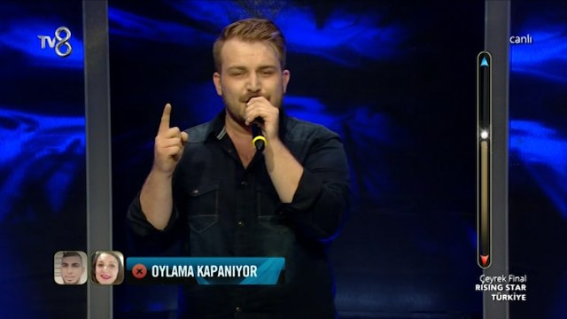 Semih Duran 'Tutamıyorum Zamanı' Çeyrek Final - Rising Star Türkiye 7 Eylül 2016