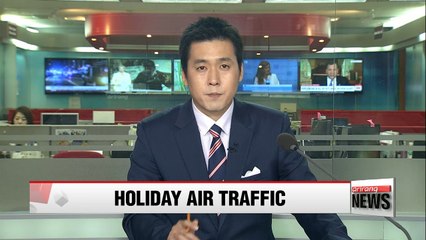 Video herunterladen: Incheon Int'l Airport packed as Koreans return from Chuseok holiday