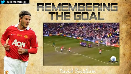 David Beckham - The best Halfway Line Goal Vs Wimbldeon (1996) Fifa15 version RTG