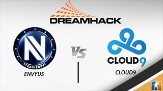 Cloud9 vs EnVyUs - BO3 Map 3 @Dust2 - Semi-final - DreamHack ZOWIE Open Bucharest 2016 - CS:GO