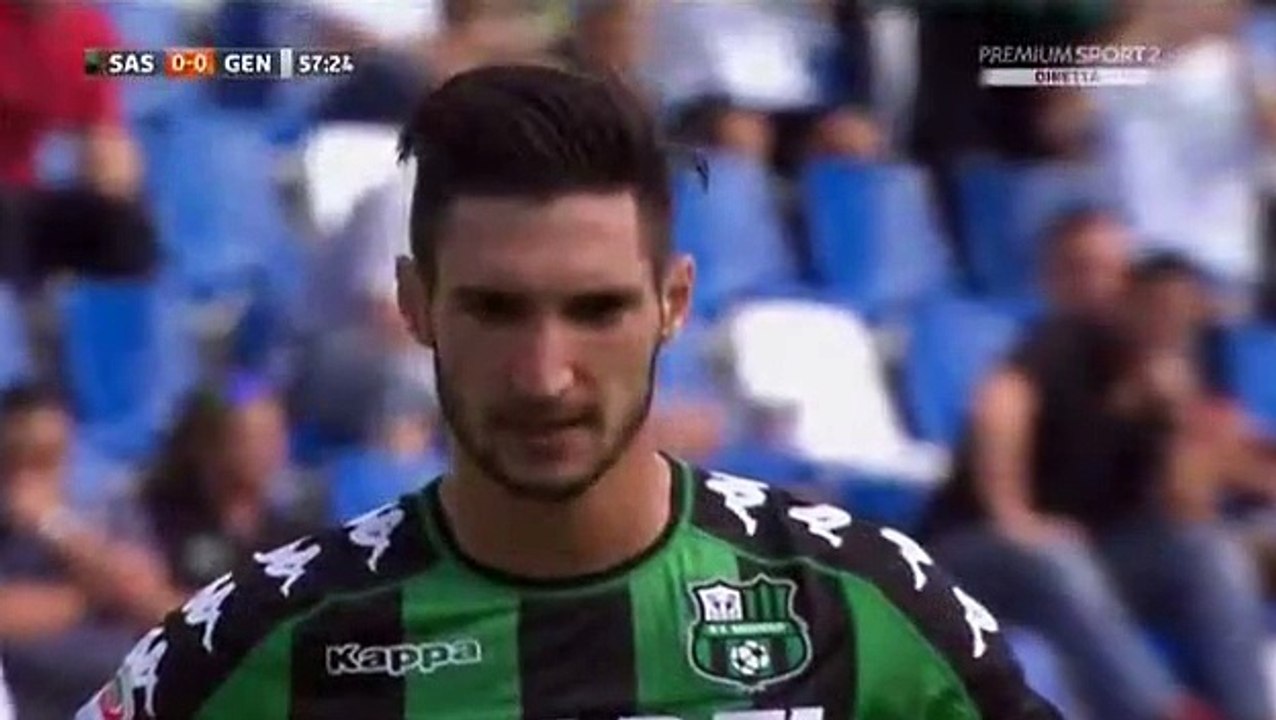 Matteo Politano Goal HD - Sassuolo	1-0 Genoa 18.09.2016