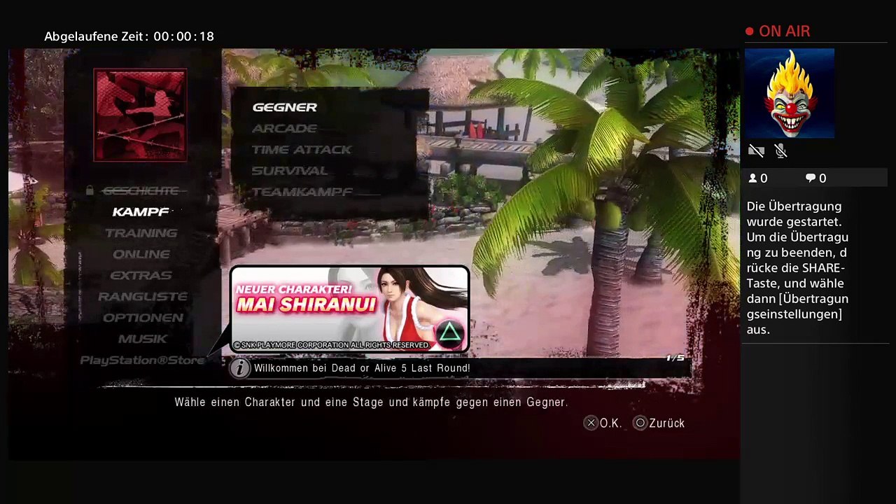 Ps4-live-Übertragung von psycho_jason_nr1