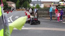 VIDEO. Course de caisses à savon à Bressuire