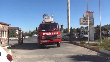 Şanlıurfa?da Acil Serviste Yangın