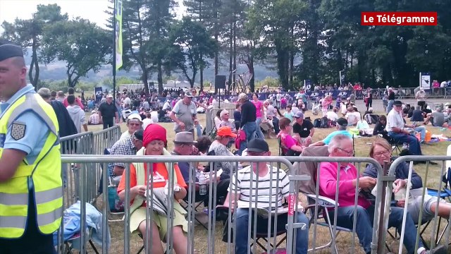 Championnat d'Europe à Plumelec. Foule sur la côte de Cadoudal