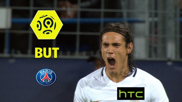 But Edinson CAVANI (12ème) / SM Caen - Paris Saint-Germain - (0-6) - (SMC-PARIS) / 2016-17