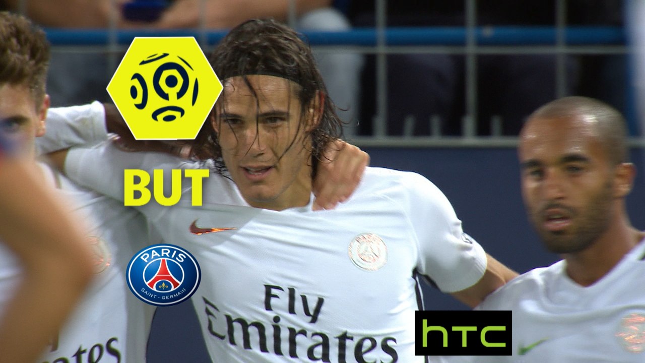 But Edinson CAVANI (45ème +1) / SM Caen - Paris Saint-Germain - (0-6) - (SMC-PARIS) / 2016-17