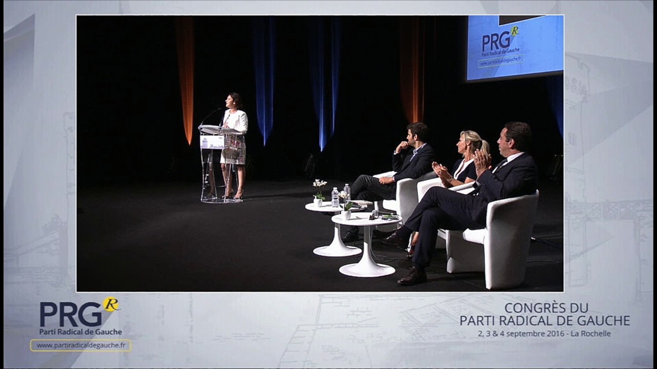 Congrès PRG 2016 - Discours de clôture de Sylvia Pinel