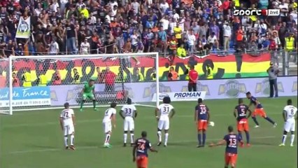 Ligue 1 : Montpellier 1 -  Nice 1 (Ryad Boudebouz buteur)