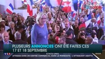 Marine Le Pen dévoile son slogan de campagne 