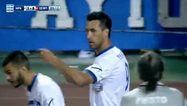 Emanuel Perrone GOAL HD - Iraklis	1-0	Olympiakos Piraeus 18.09.2016