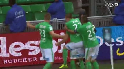 Romain Hamouma Penalty Goal HD - Saint Etienne 1-0 Bastia 18.09.2016