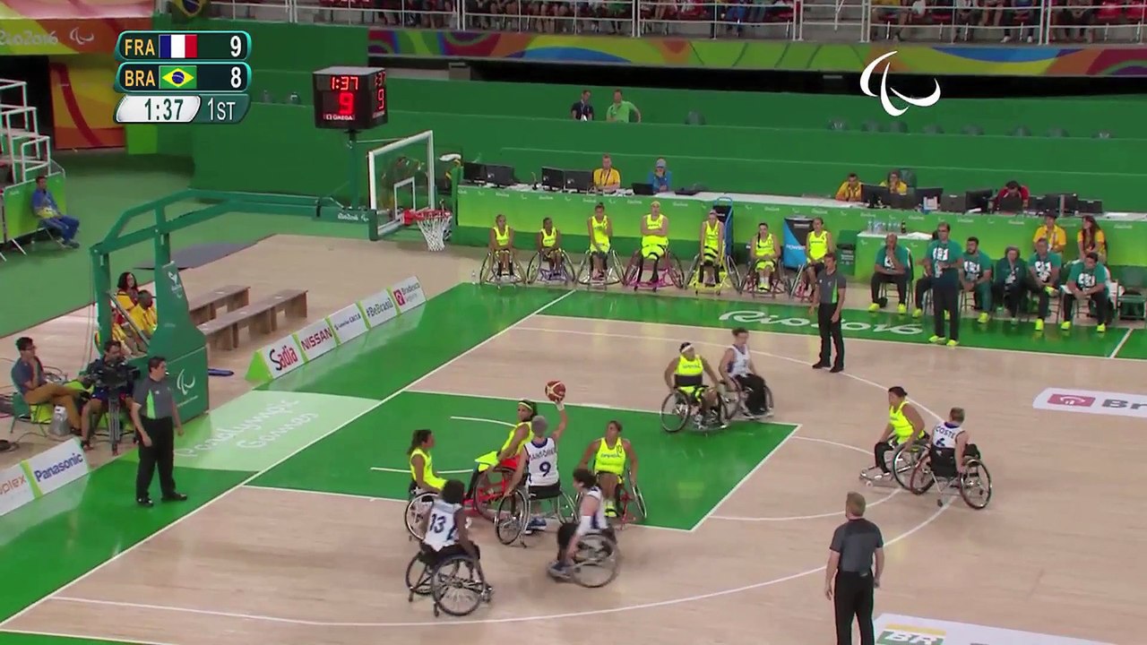 HANDIBASKET - M6 - FRANCE vs BRÉSIL - RIO 2016